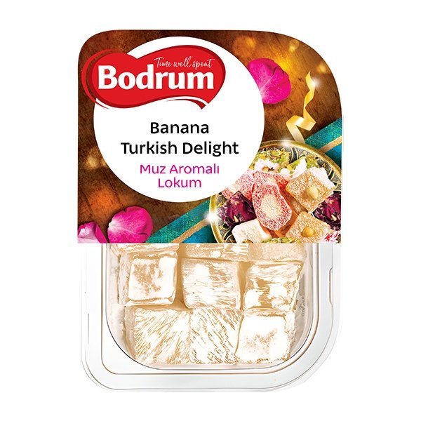 6Bodrum Delight Banana (Muzlu Lokum) 6x200g