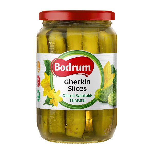 5Bodrum 720cc Gherkin Sticks 6x670g