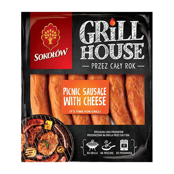 Sokolow Picnic Sausage with Cheese 1x900g